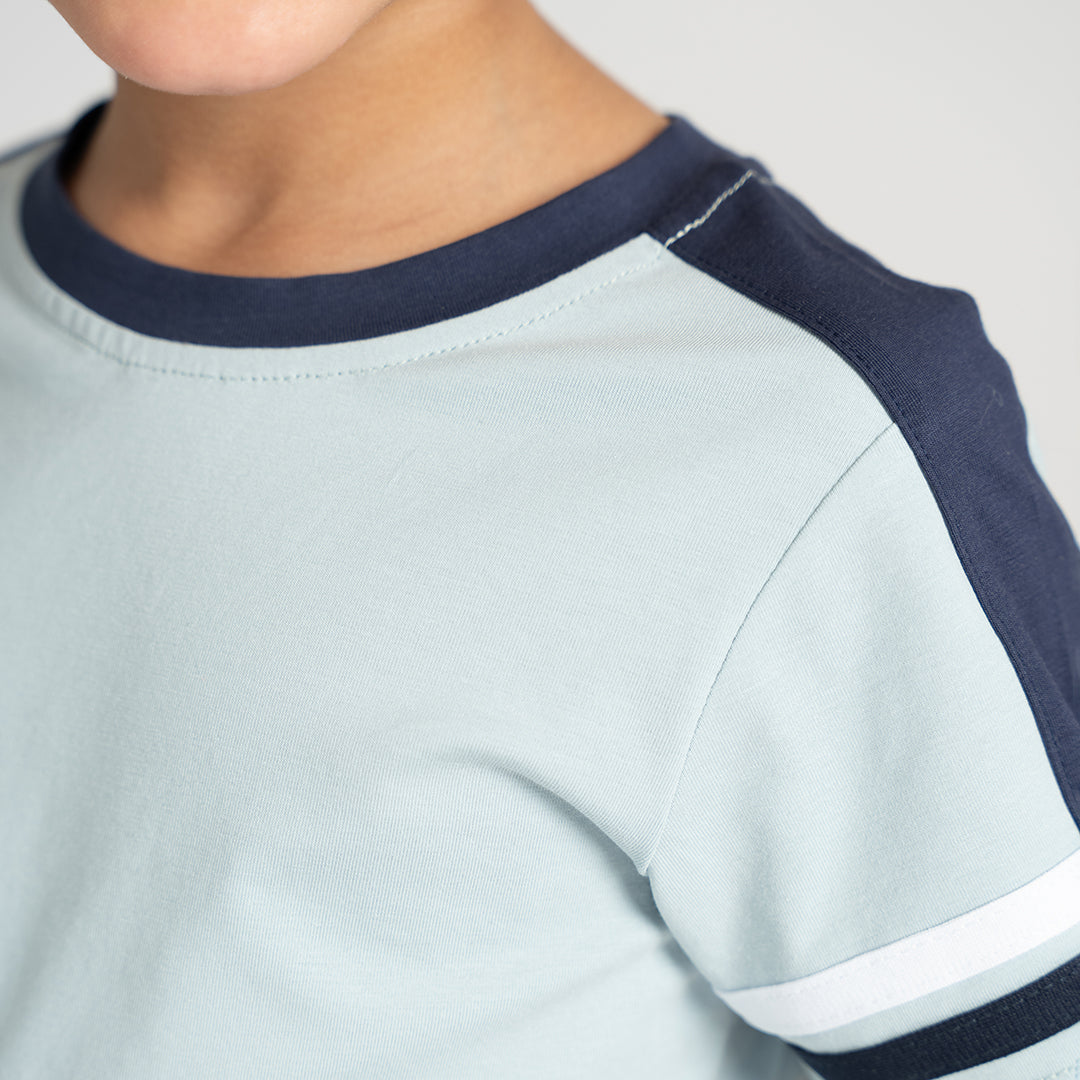 DOUBLE STRIPE TSHIRT