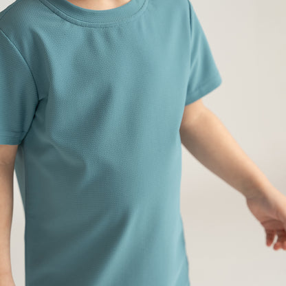 DRY FIT TEXTURED HENLEY