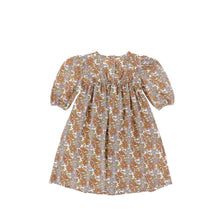 Load image into Gallery viewer, 3/4 SLEEVES FLOWER PRINT DRESS