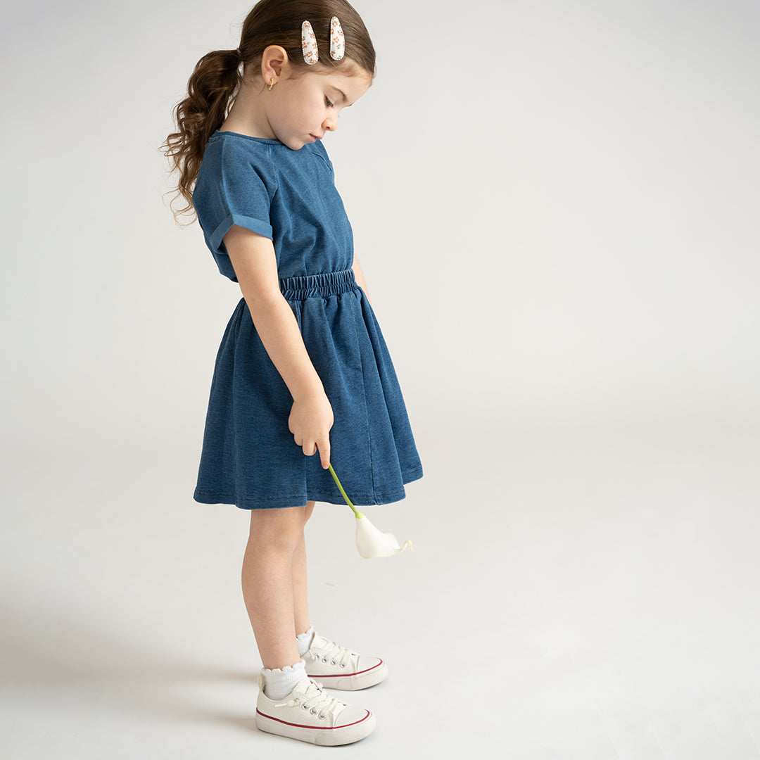 FRENCH TERRY CIRCLE SKIRT