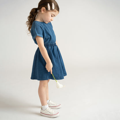 FRENCH TERRY CIRCLE SKIRT