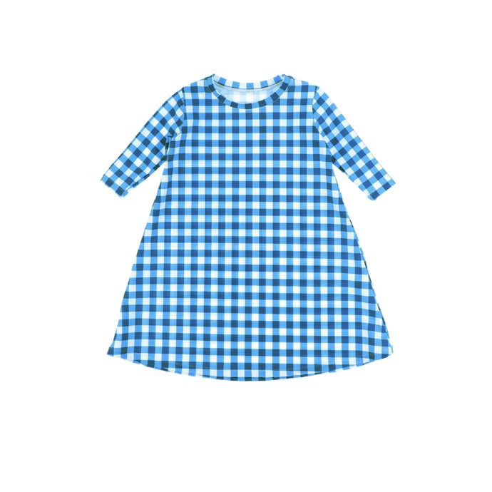GINGHAM COVER UP