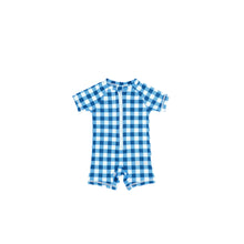 Load image into Gallery viewer, GINGHAM BABY RASHGUARD