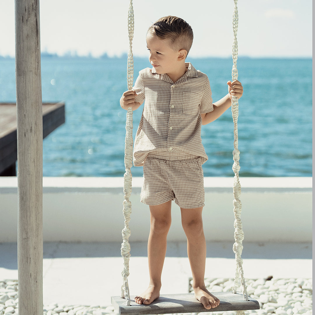 GINGHAM SHORTS