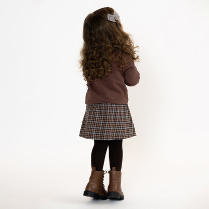 PLAID SKIRT