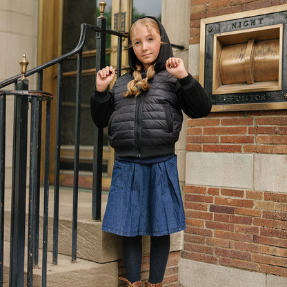 PUFFER SWEATSHIRT