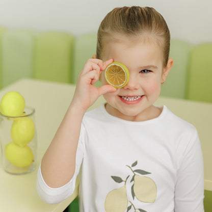 3/4 SLEEVES LEMON TSHIRT