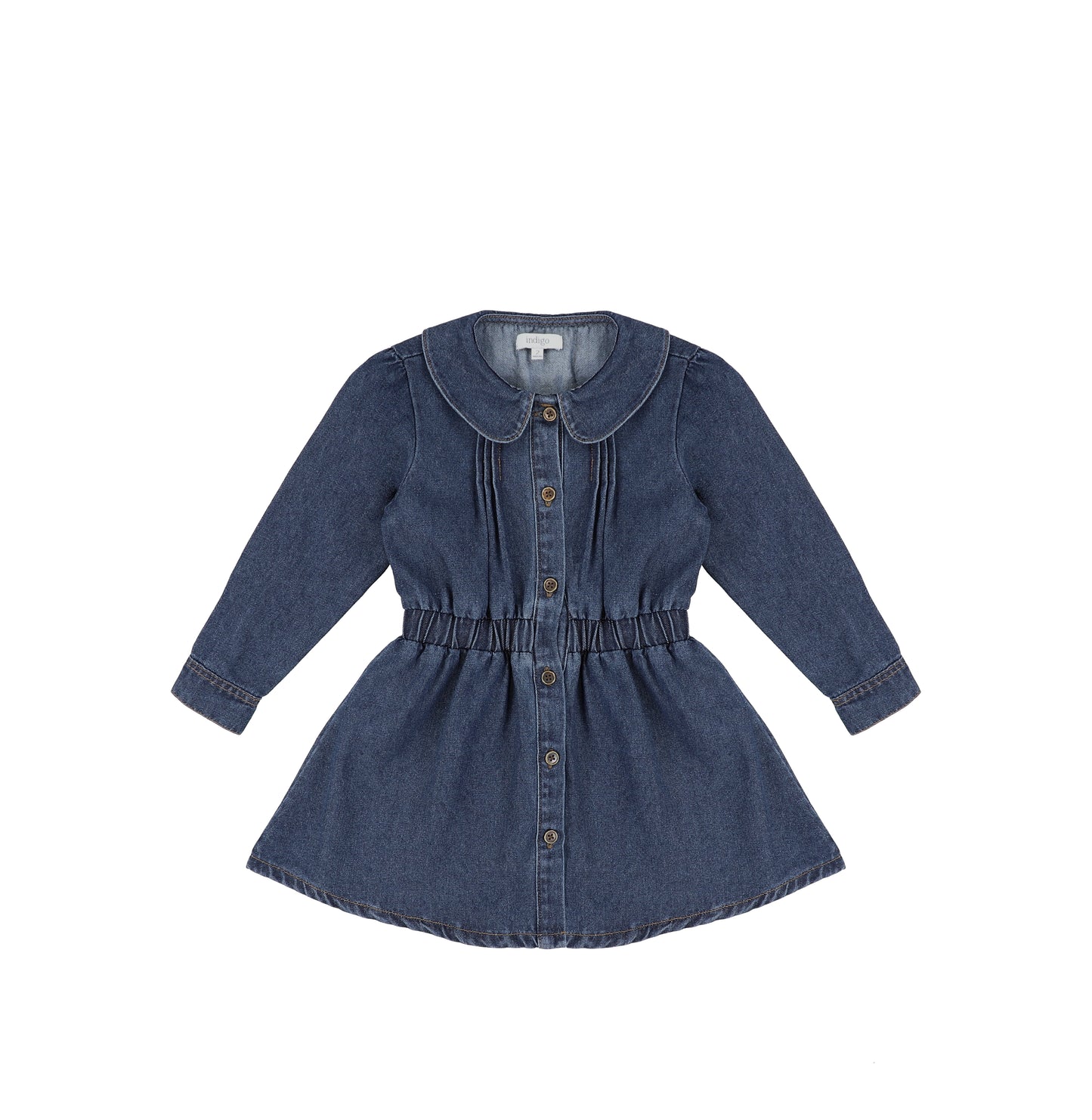 DENIM BUTTON DOWN DRESS
