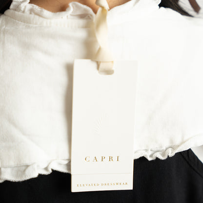 LONG SLEEVES LINEN COLLAR BLOUSE
