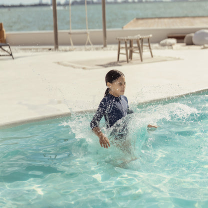 3/4 SLEEVES STITCHED BATHING SUIT