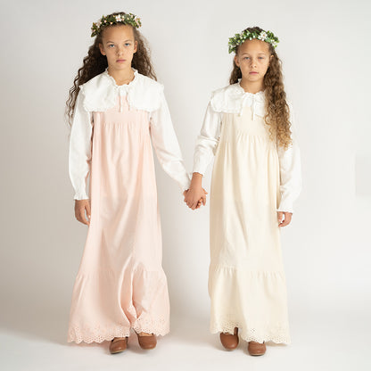 LINEN SEAM MAXI JUMPER
