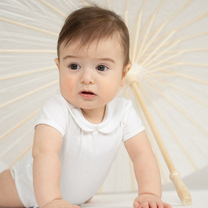 PETER PAN COLLAR ONESIE