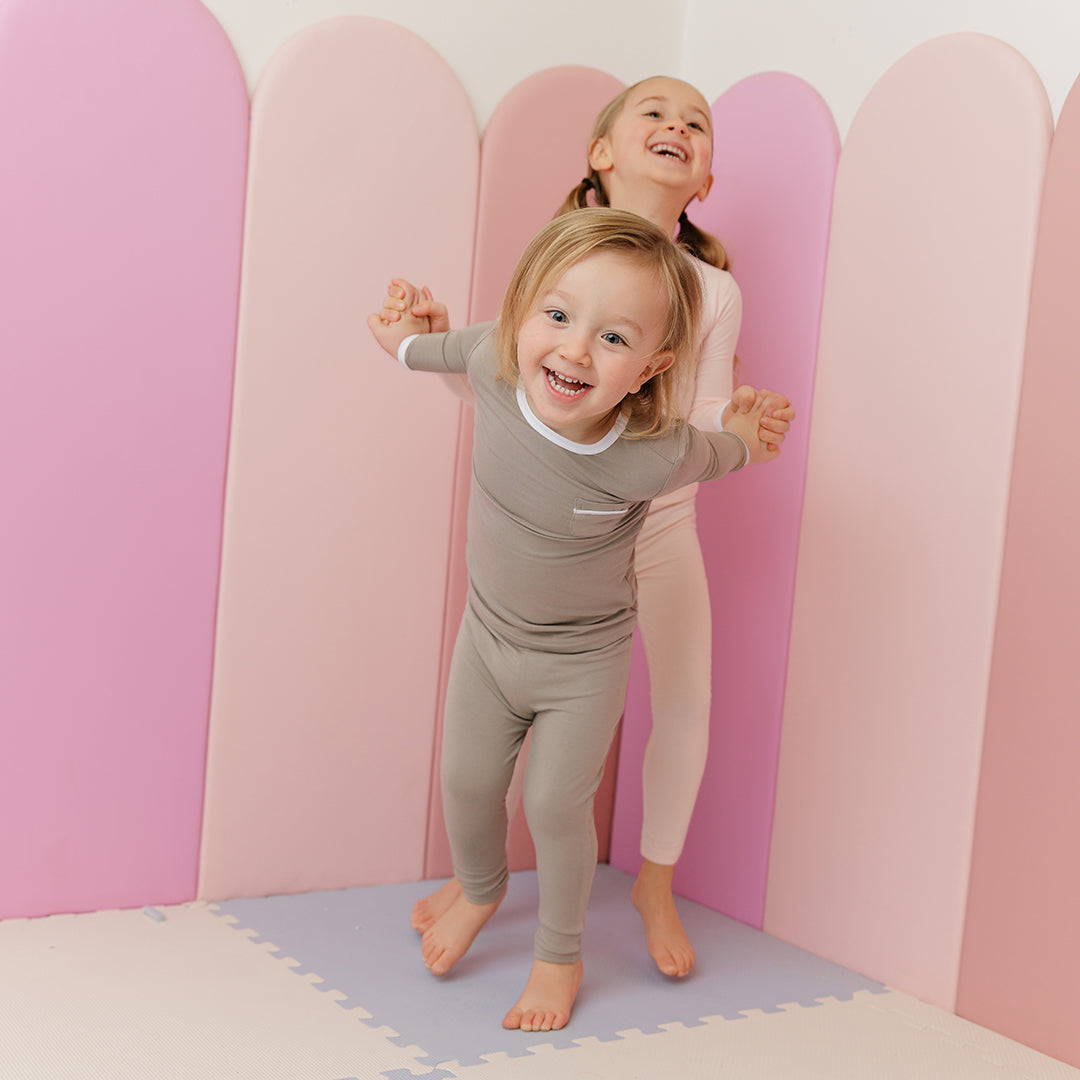 PIPED POCKET PAJAMAS