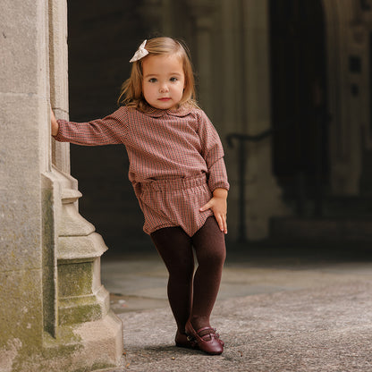 PLAID BABY SET