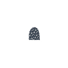 Load image into Gallery viewer, RIBBED FLORAL BEANIE