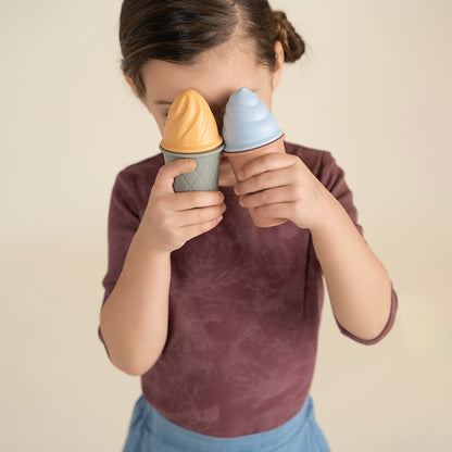 3/4 SLEEVES RIBBED WASH TSHIRT