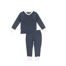 Load image into Gallery viewer, STRIPED CUFF PAJAMAS