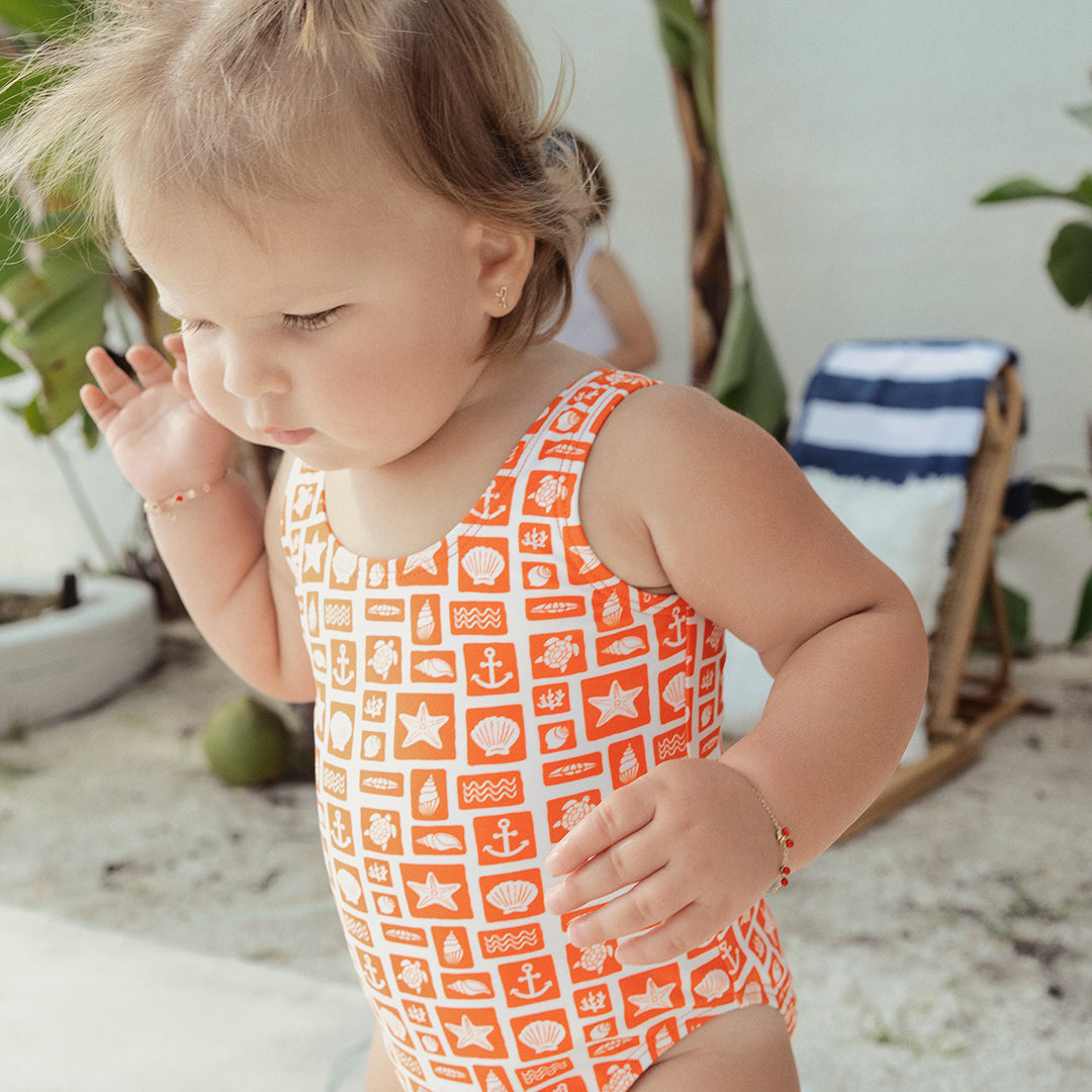 SEA SQUARE BATHING SUIT