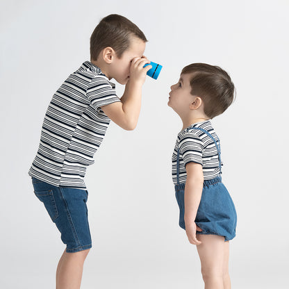 DENIM OVERALL BLOOMERS