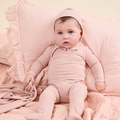 SCALLOPED TRIM BLANKET