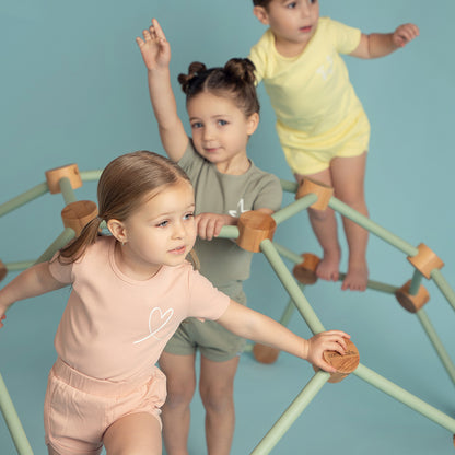 SHORT SLEEVES HEART TSHIRT