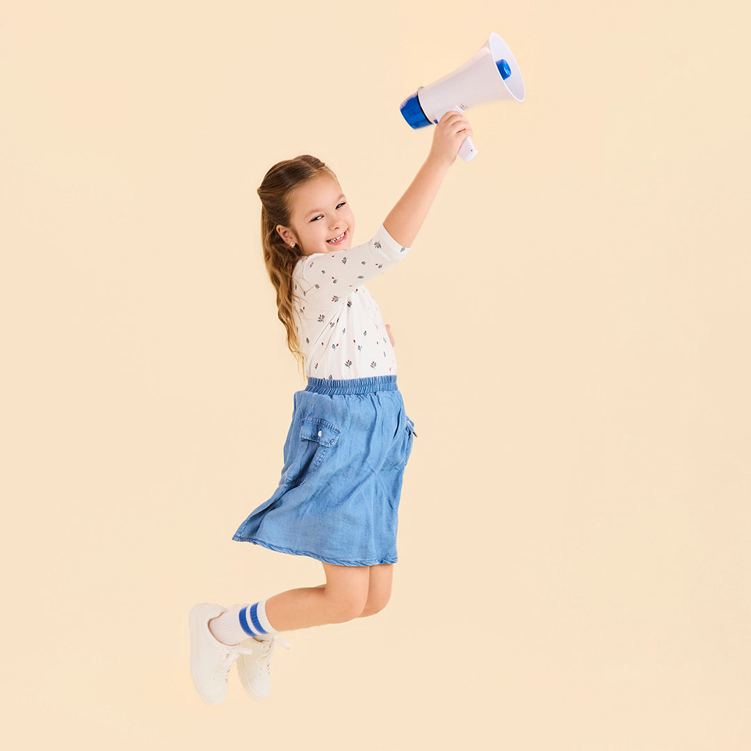 3/4 SLEEVES BUD PRINTED TSHIRT