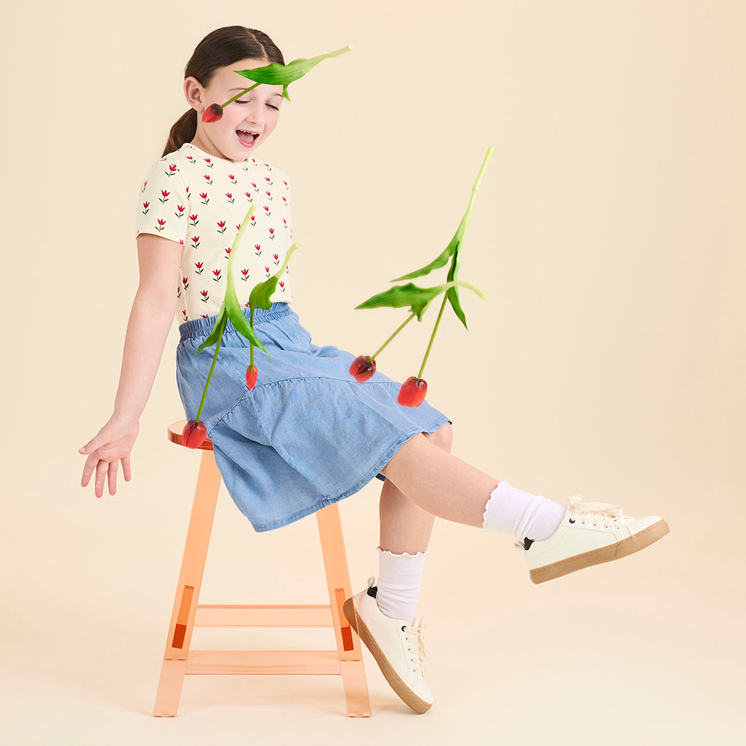 SHORT SLEEVES TULIP TSHIRT