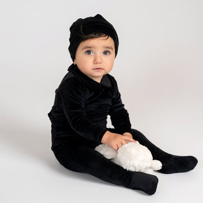 VELOUR FOLD OVER HAT