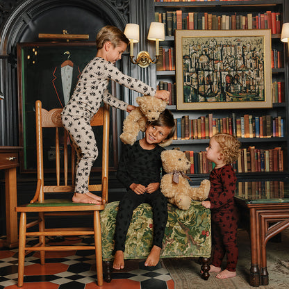VELOUR SPLATTER PAJAMAS