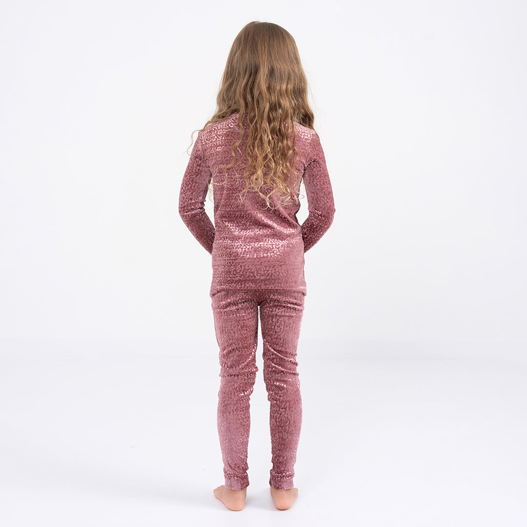 VELOUR LEOPARD PAJAMAS