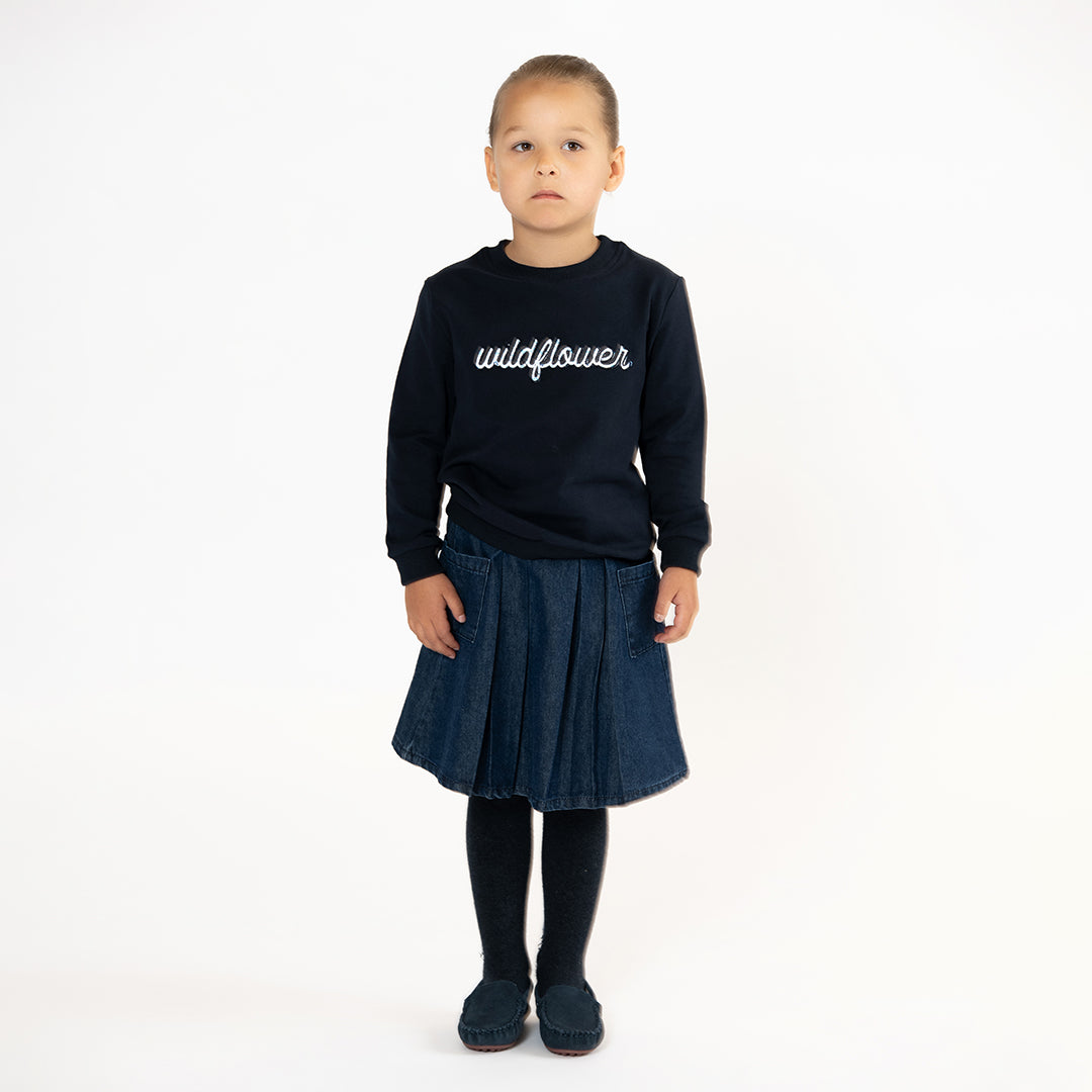 POCKET PLEATED SKIRT