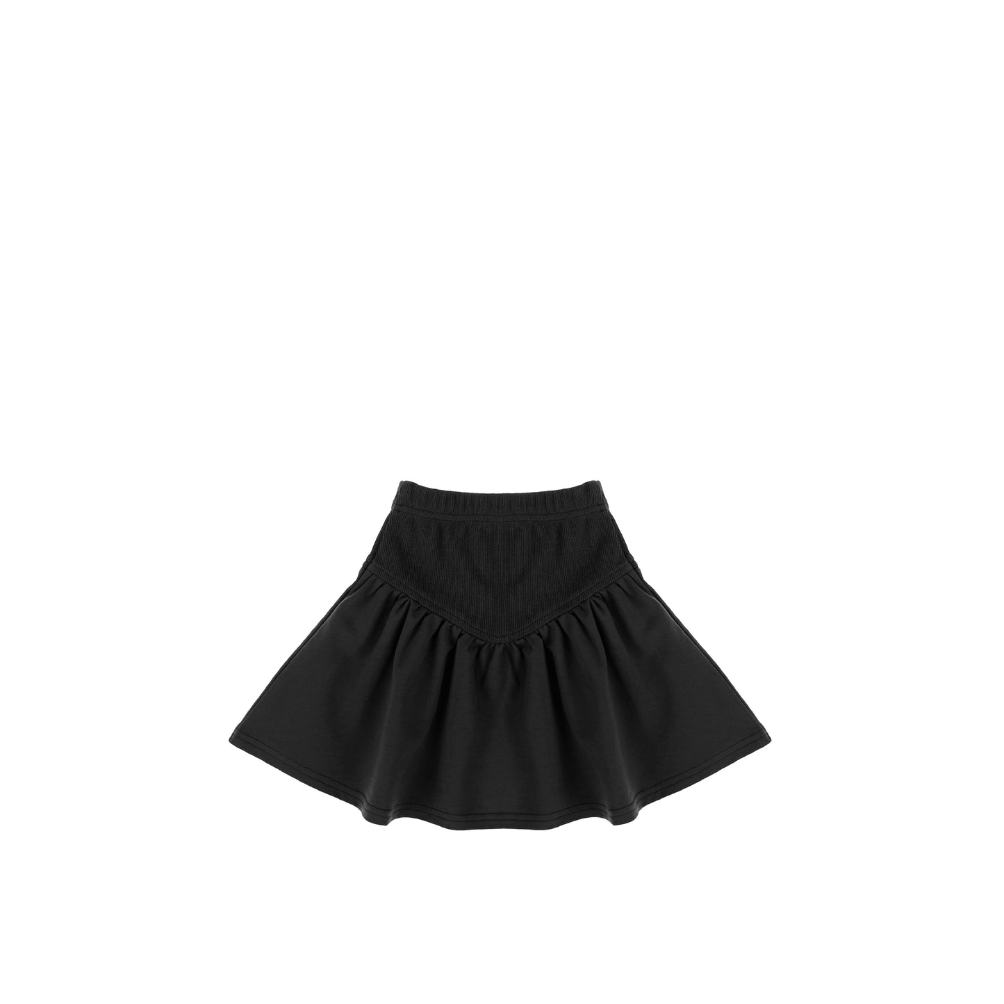 BANDED YOKE SKIRT