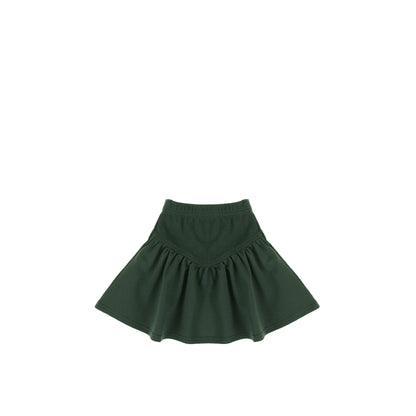 BANDED YOKE SKIRT