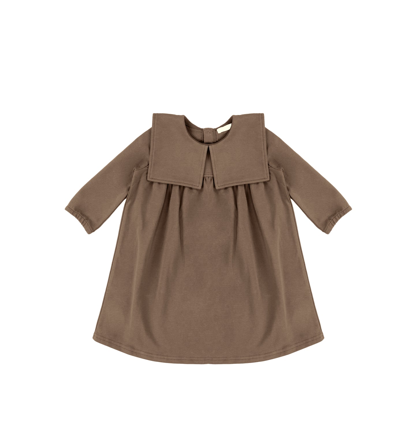 BIG COLLAR SWEATSHIRT DRESS