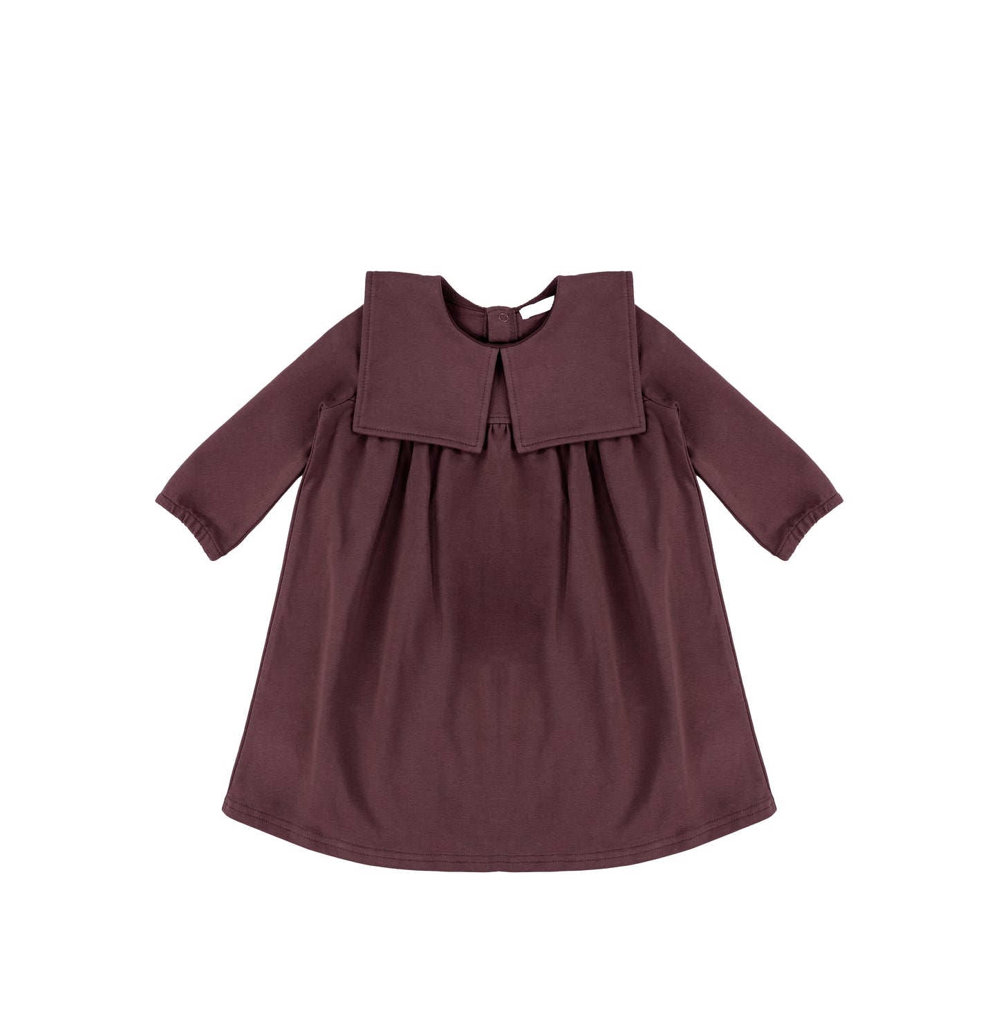 BIG COLLAR SWEATSHIRT DRESS