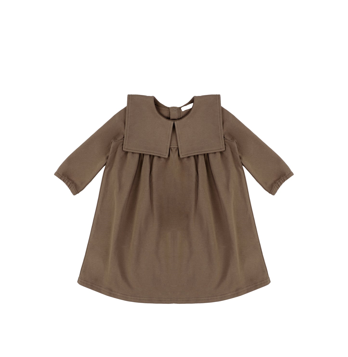 BIG COLLAR SWEATSHIRT DRESS