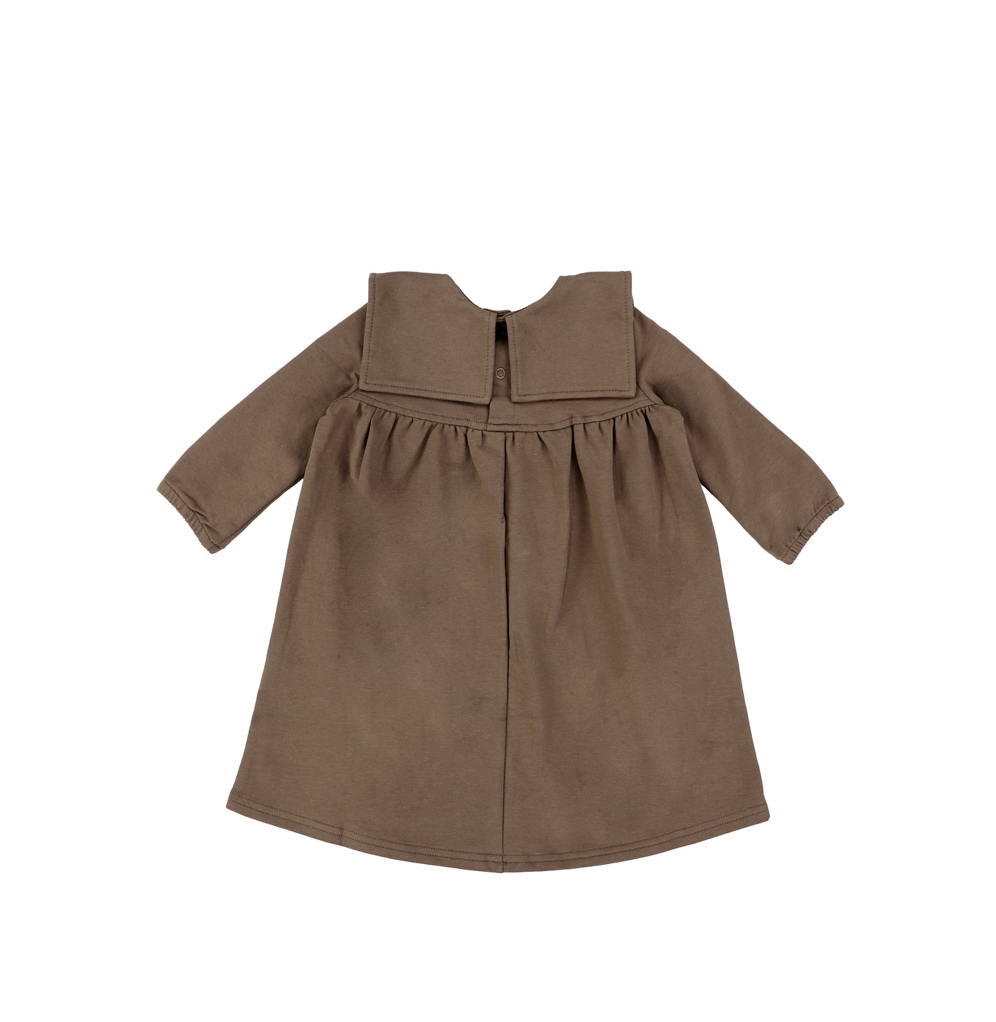 BIG COLLAR SWEATSHIRT DRESS