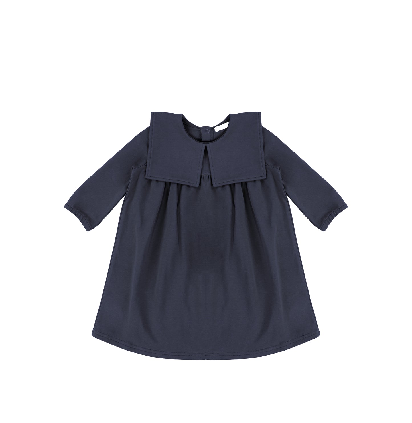 BIG COLLAR SWEATSHIRT DRESS