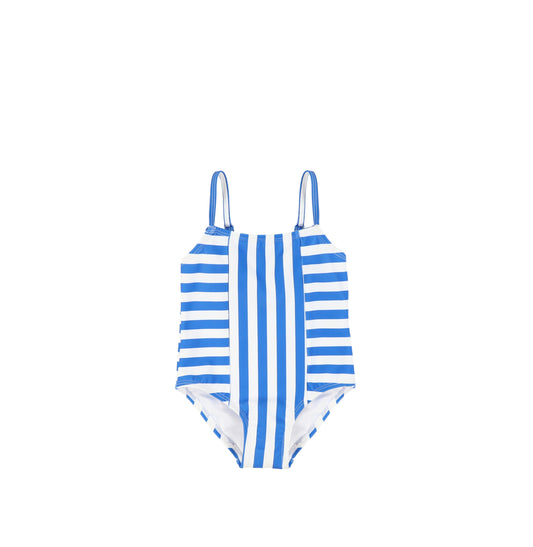 BLUE STRIPE BATHING SUIT