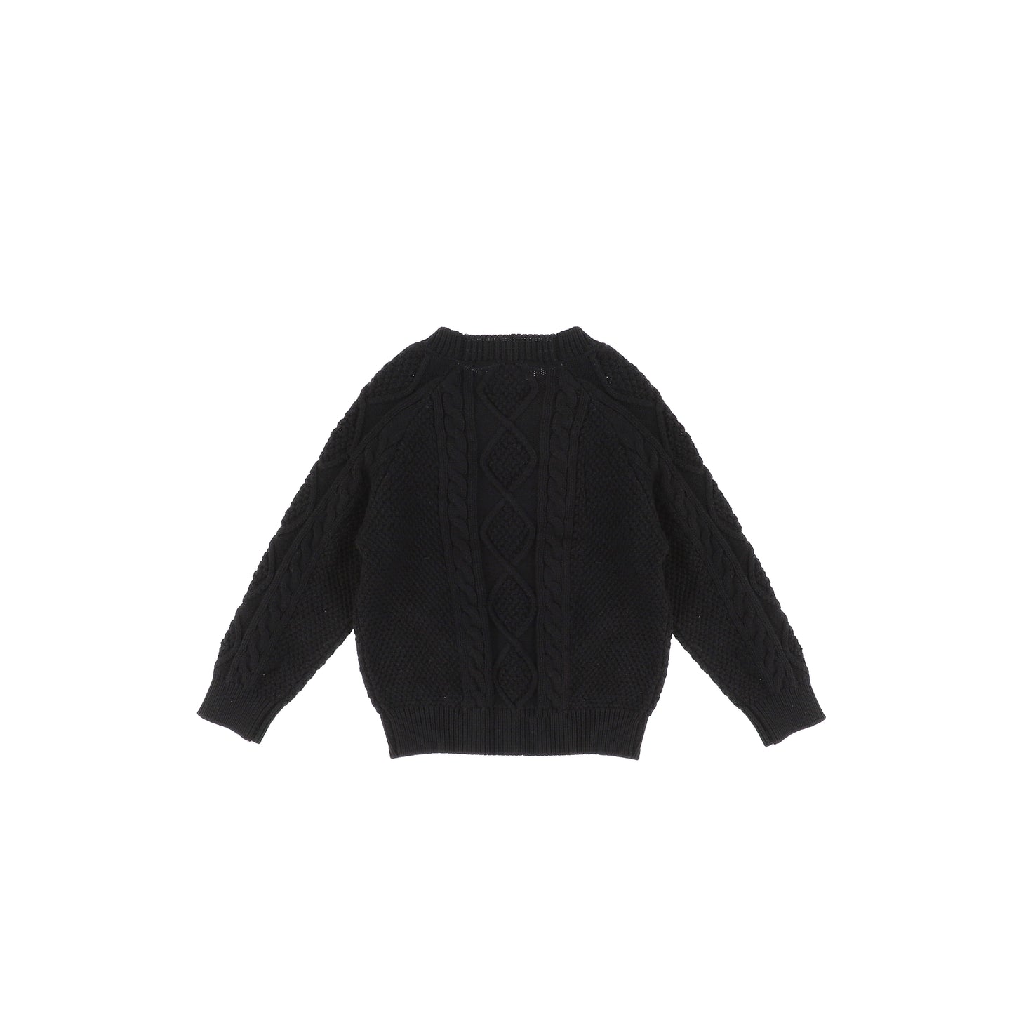 BRAIDED CREWNECK SWEATER