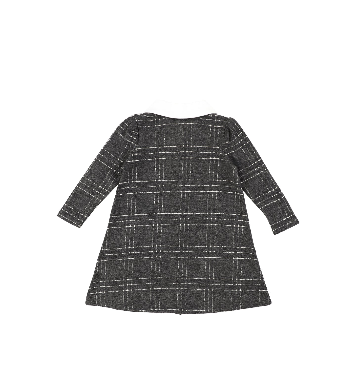 BRUSHED PLAID DRESS