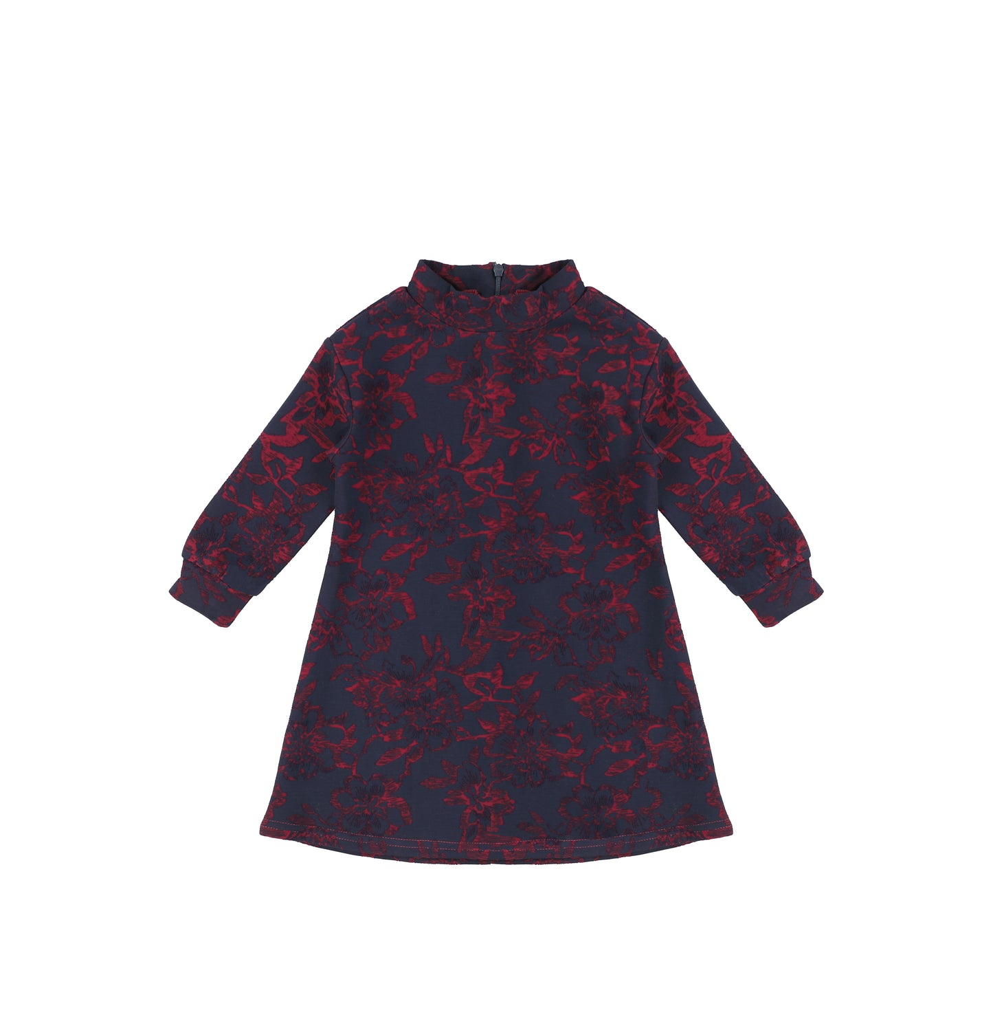 BURNOUT FLORAL DRESS