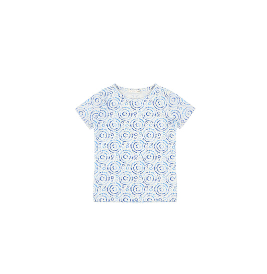 SHORT SLEEVES BURST PRINTED TSHIRT