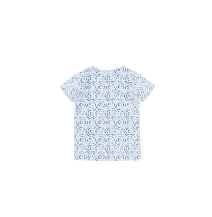 SHORT SLEEVES BURST PRINTED TSHIRT