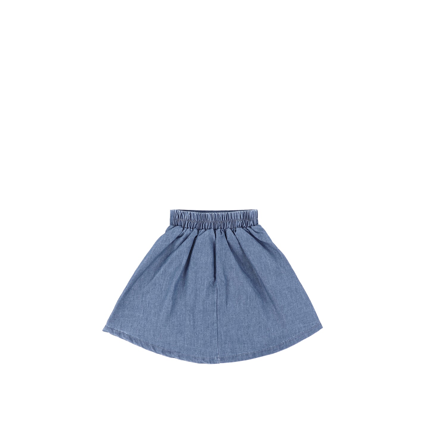 CHAMBRAY CIRCLE SKIRT