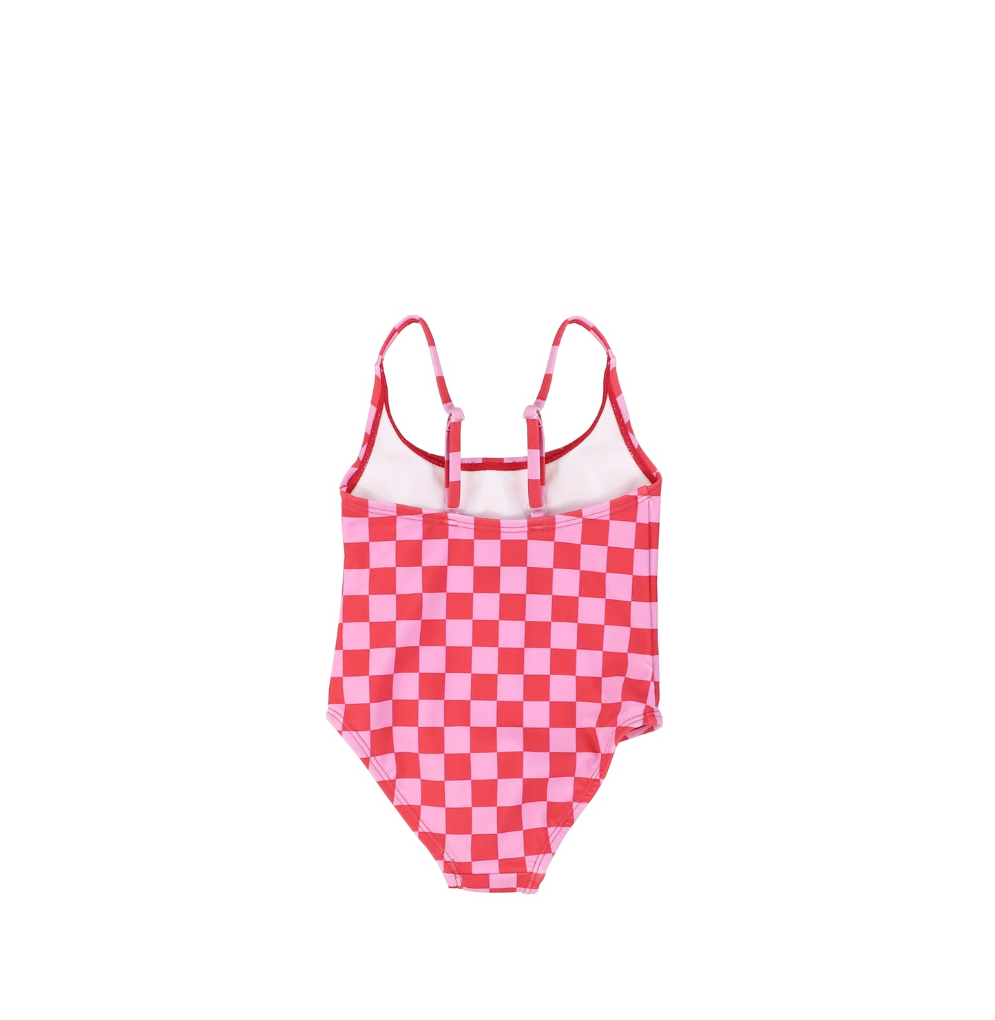 CHECKED BATHING SUIT
