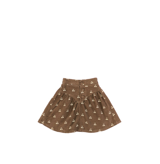 CHERRY YOKE SKIRT