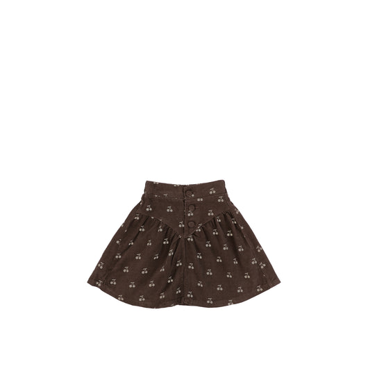 CHERRY YOKE SKIRT