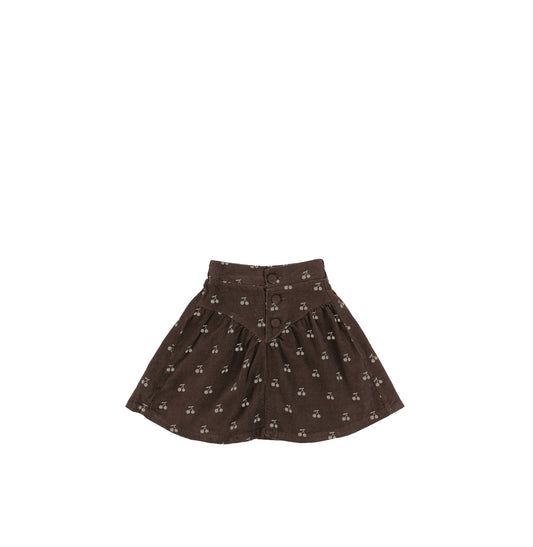 CHERRY YOKE SKIRT
