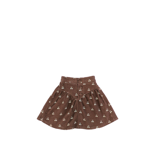 CHERRY YOKE SKIRT